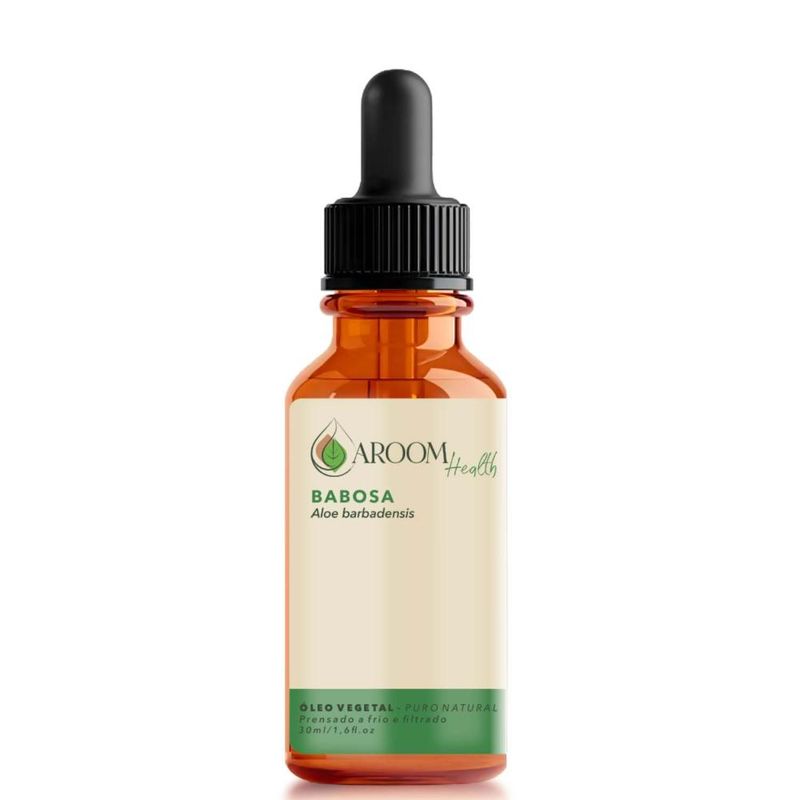 Aroom Health - Óleo Vegetal Puro Natural Babosa - 30ml