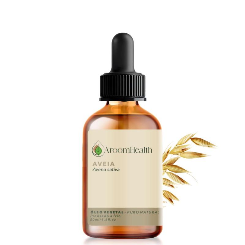 Aroom Health - Óleo Vegetal Puro Natural Aveia - 50ml
