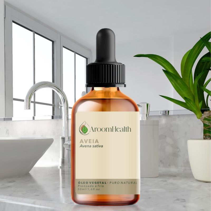 Aroom Health - Óleo Vegetal Puro Natural Aveia - 50ml
