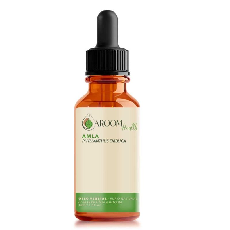Aroom Health - Óleo Vegetal Puro Natural Amla - 30ml