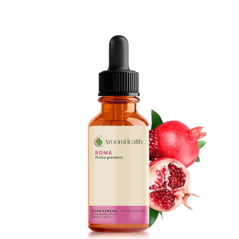 Aroom Health - Óleo Vegetal Puro Natural Romã - 30ml