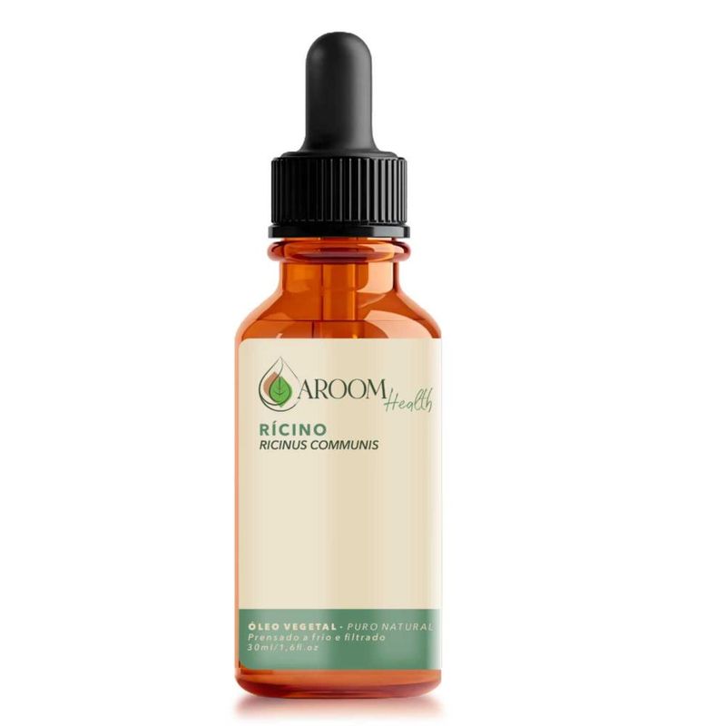 Aroom Health - Óleo Vegetal Puro Natural Rícino - 30ml
