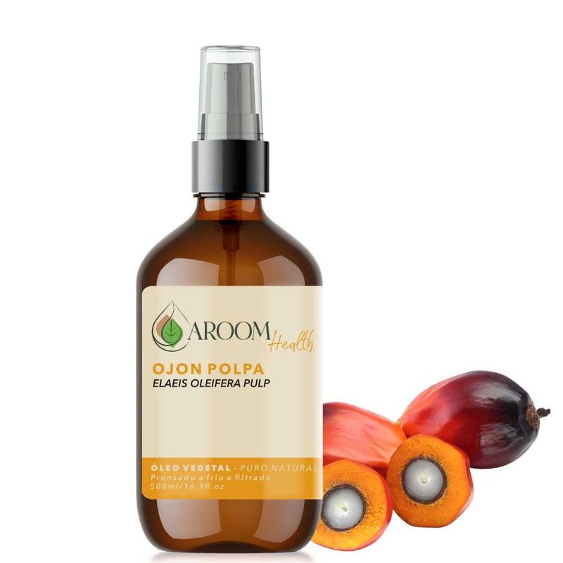 Óleo Vegetal Puro Natural de Polpa de Ojon - 500ml - Aroom Health