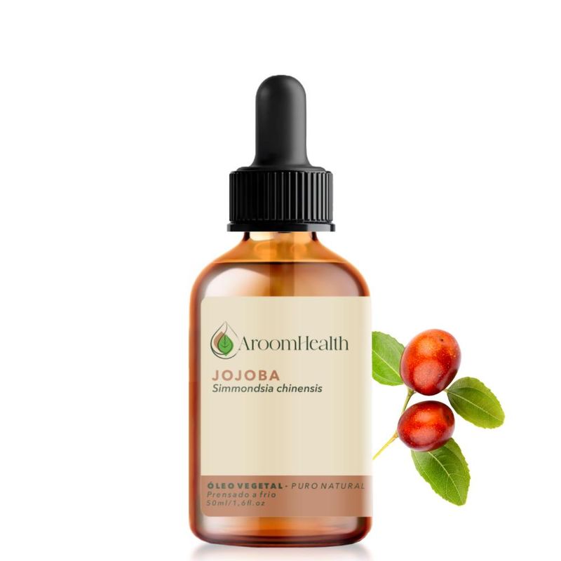 Aroom Health - Óleo Vegetal Puro Natural Jojoba - 50ml