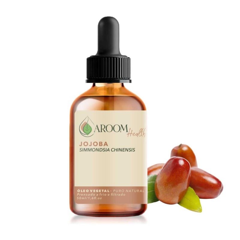 Aroom Health - Óleo Vegetal Puro Natural Jojoba - 50ml