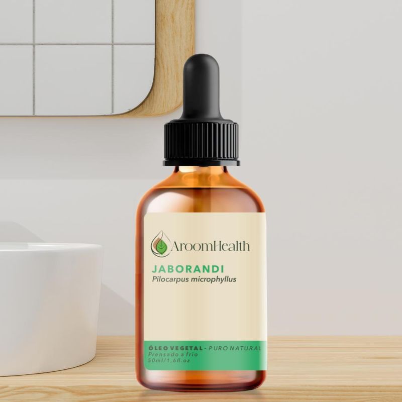 Aroom Health - Óleo Vegetal Puro Natural Jaborandi - 50ml