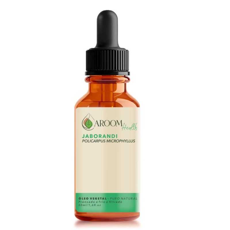 Aroom Health - Óleo Vegetal Puro Natural Jaborandi - 30ml