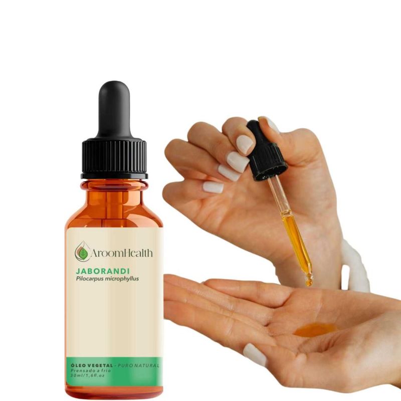 Aroom Health - Óleo Vegetal Puro Natural Jaborandi - 30ml