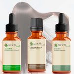 Kit de Óleos Alecrim, Coco e Rícino - 30ml Cada - Aroom Health