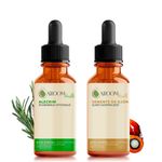 Kit de Óleos Alecrim e Semente de Ojon - 30ml Cada - Aroom Health