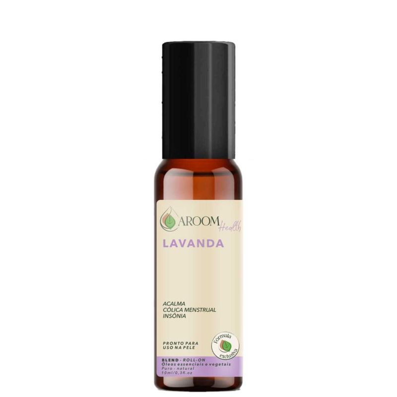 Blend Óleo Essencial Lavanda Roll-on - 10ml - Aroom Health