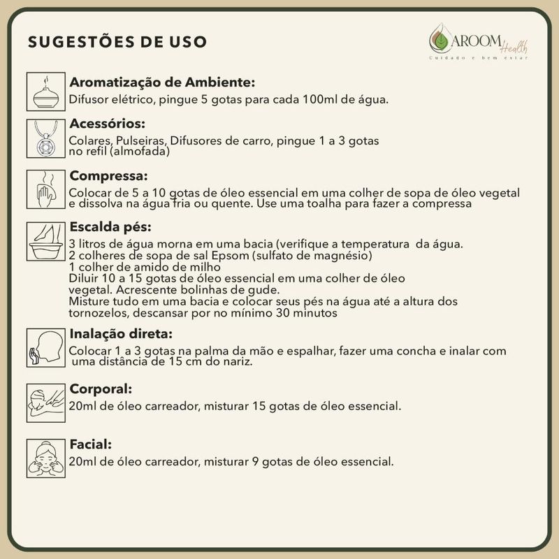 Seiva Sangue de Dragão - 10ml - Aroom Health