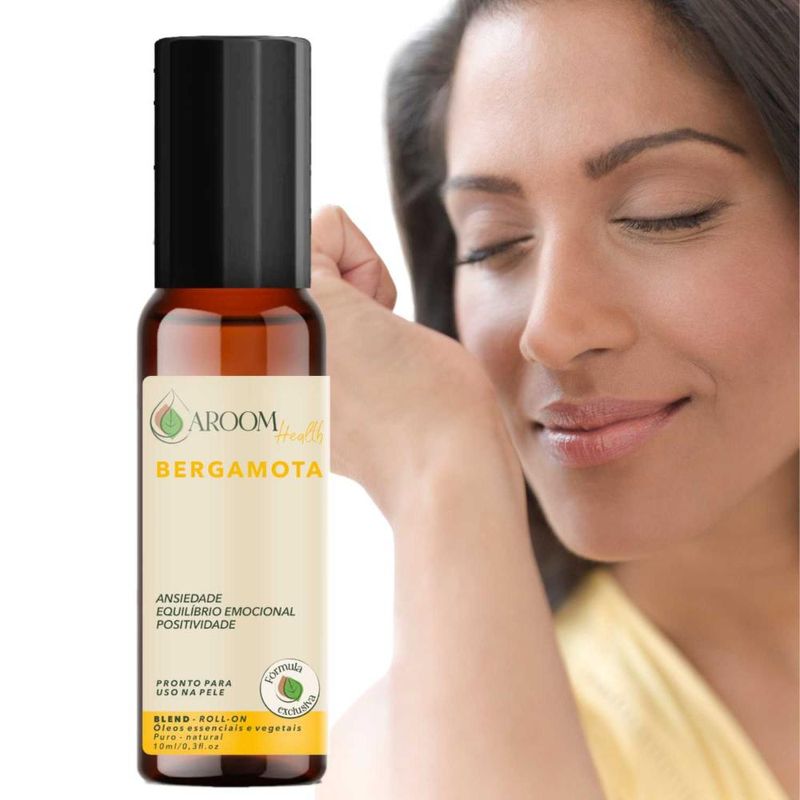 Blend Óleo Essencial Bergamota Roll-on - 10ml - Aroom Health