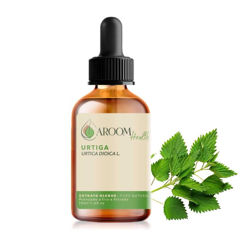 Extrato Oleoso Puro Natural de Urtiga - 50ml - Aroom Health