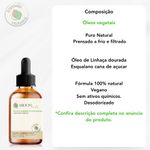 Blend Óleo Condicionante Lino Oil e Squalano - 50ml - Aroom Health