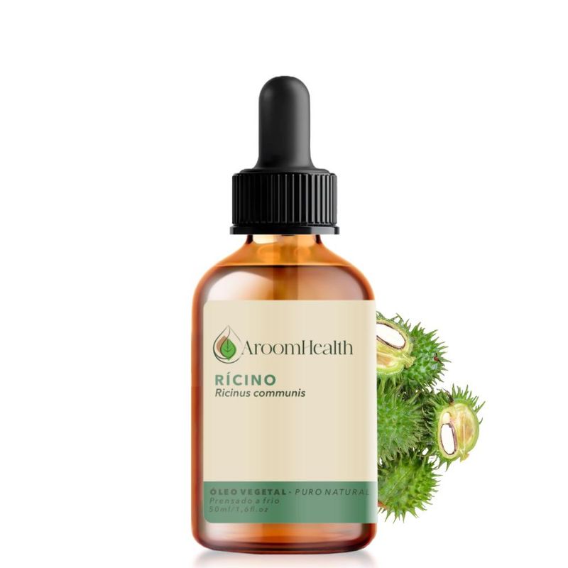 Aroom Health - Óleo Vegetal Puro Natural Rícino - 50ml
