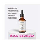 Sérum Niacinamida + Ácido Clareador + Espuma de Limpeza - Rosa Selvagem