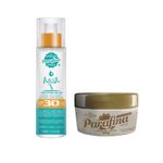 Bruma Aqua Sun FPS 30 + Veloster Acelerador de Bronzeado - Parafina Bronze