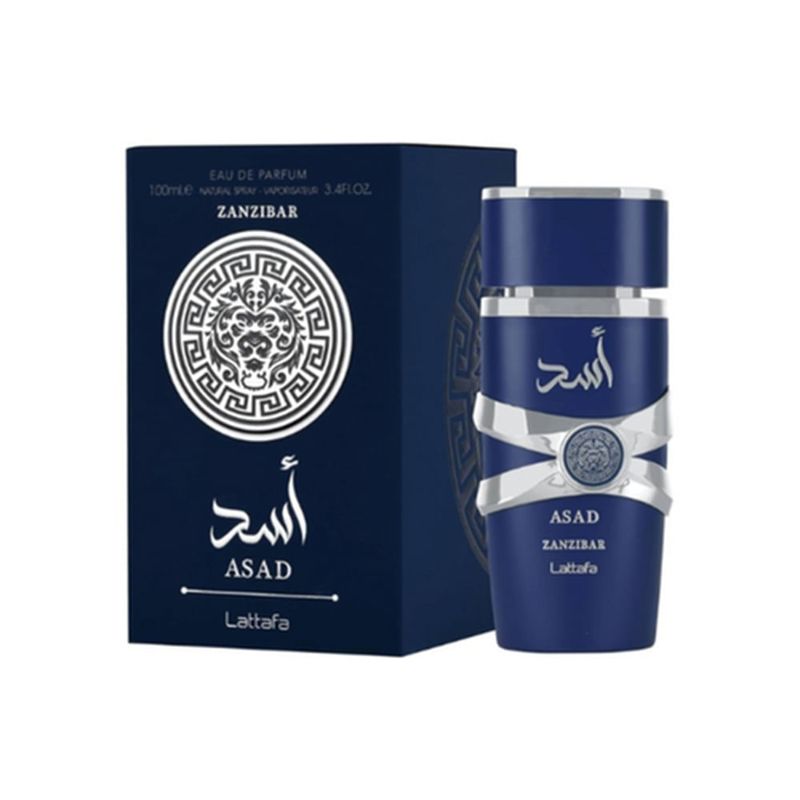 Asad Zanzibar - Lattafa - Eau De Parfum Masculino - 100ml