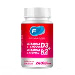 Vitamina K2 150mcg + Vitamina D3 5000UI - Formulados Farma - 240 Cápsulas