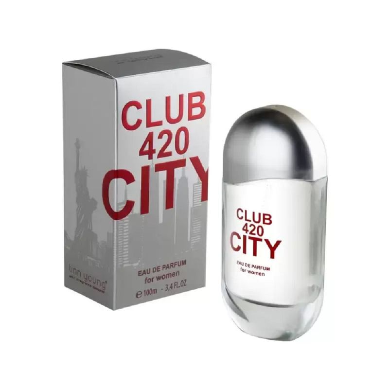 Club 420 City - Coscentra - Eau De Parfum Feminino - 100ml