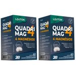 KIT 2X Quadrimag 4 Magnésios 60 comprimidos - Lauton