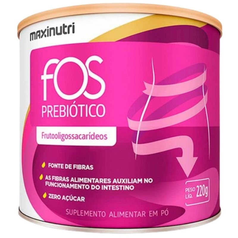 FOS Fibra Prebiótica 220g - Maxinutri