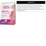 Cálcio Gestan (Carbonato de Cálcio) 60 comprimidos - Maxinutri