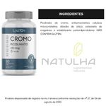 KIT 2X Cromo Picolinato 250mcg 60 cápsulas - Lauton