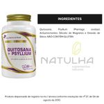 KIT 2X Quitosana com Psyllium 60 cápsulas - Flora Nativa