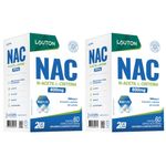 KIT 2X NAC N-Acetil L-Cisteína 30 cápsulas - Lauton