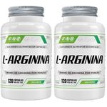KIT 2X L-Arginina 1300mg 120 cápsulas - FNB Sports