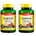 Kit 2x Guaraná (Estimulante Energético) 60 cápsulas - Maxinutri