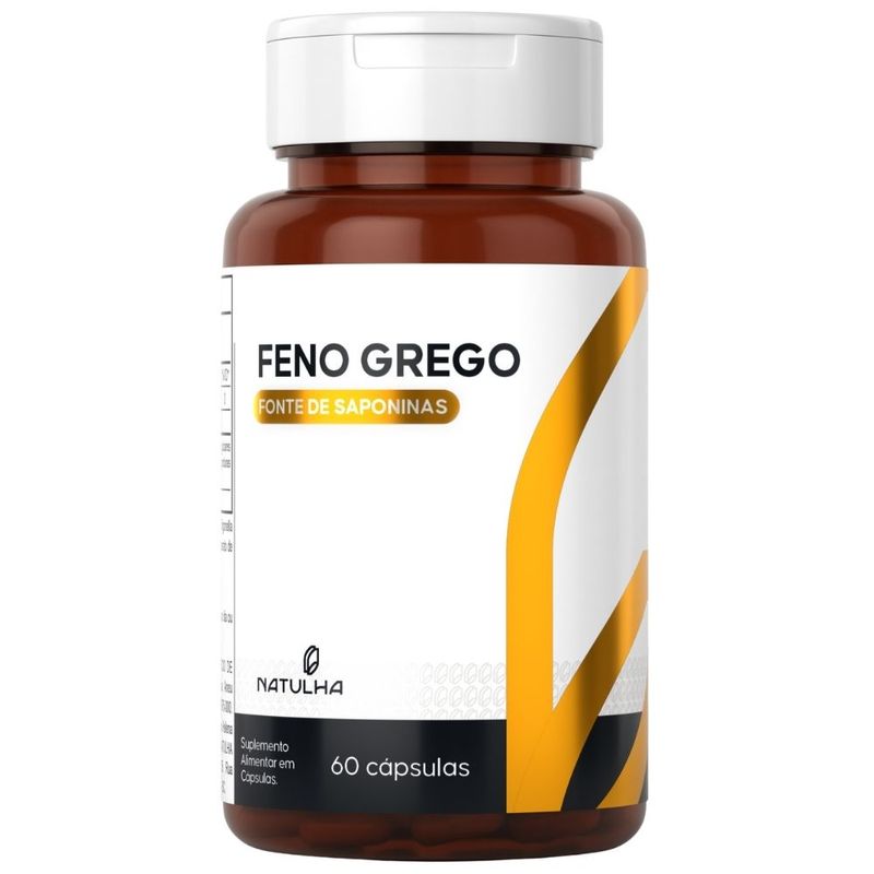 Extrato de Feno Grego 60 cápsulas - Natulha