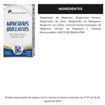 KIT 2X Minerais Quelatos 60 cápsulas - Flora Nativa