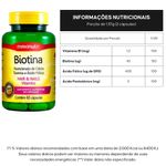 Biotina + Vitaminas B1 B5 Ácido Fólico 60 cápsulas - Maxinutri