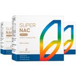 KIT 3X Super NAC Acetilcisteína HCL 600mg 16 sachês - Natulha