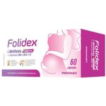 Folidex Metilfolato Vitaminas E B6 B12 - 60 Cápsulas - Maxinutri