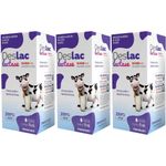 KIT 3X Deslac Lactase 10000 FCC - Gotas 15ml - Maxinutri