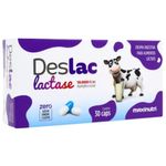 Deslac Lactase 10000 FCC - 30 Cápsulas - Maxinutri