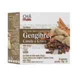 KIT Chás Gengibre Cravo Canela + Funcho + Hibisco + Sublime Noite - Chá Mais