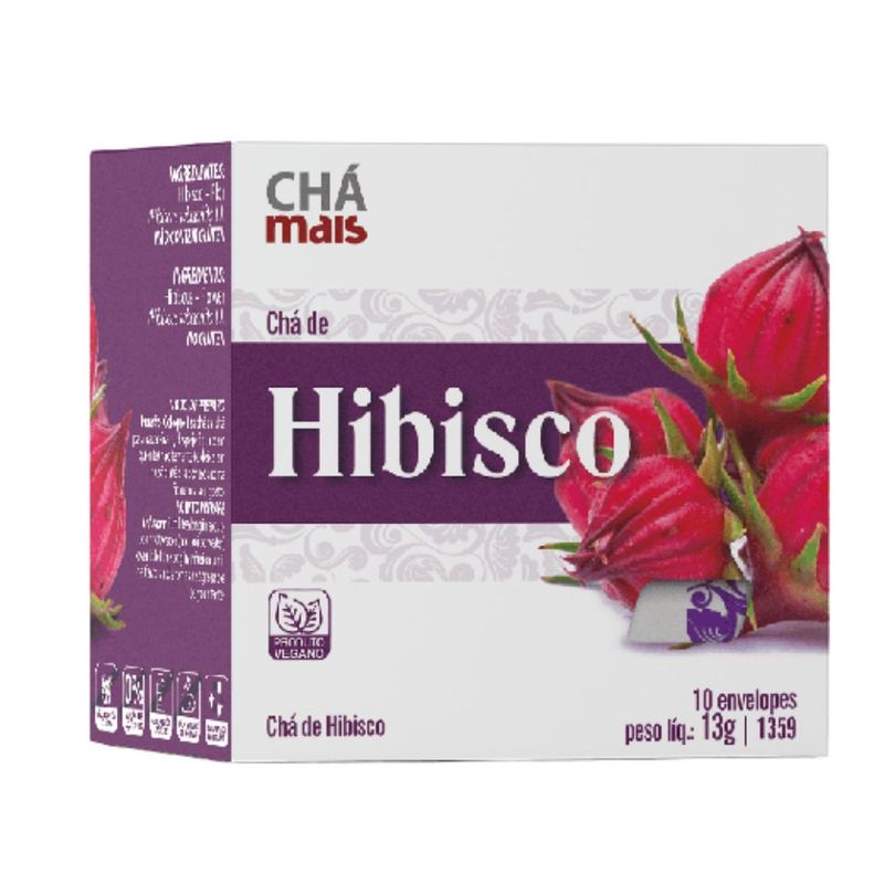 KIT Chás Gengibre Cravo Canela + Funcho + Hibisco + Sublime Noite - Chá Mais