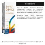 Super D3 + K2 Sublingual Gotas 20ml - Natulha
