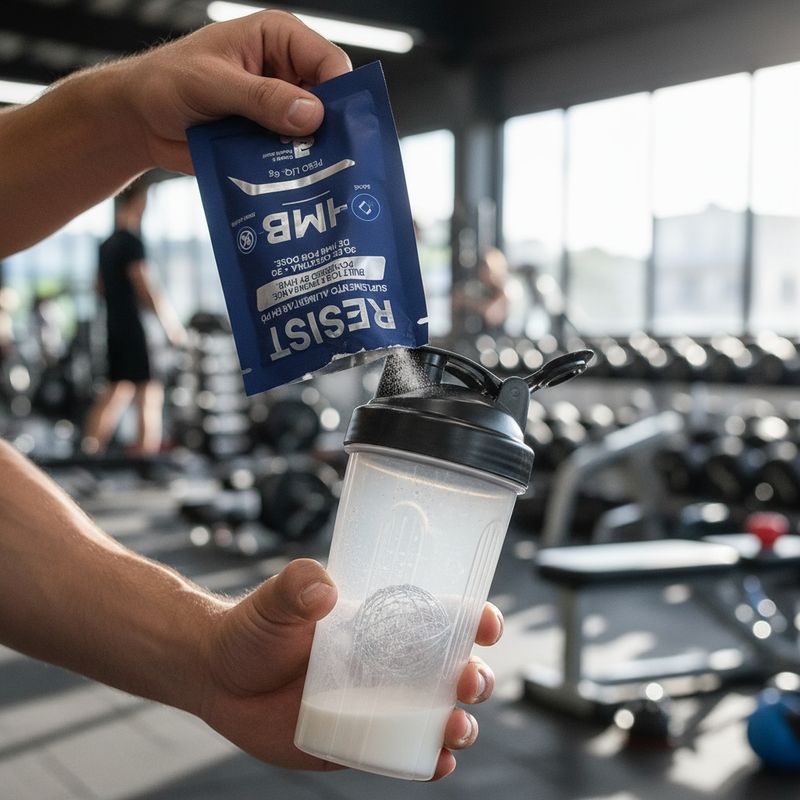 Resist HMB 6g - 30 Sachês - Sem Sabor