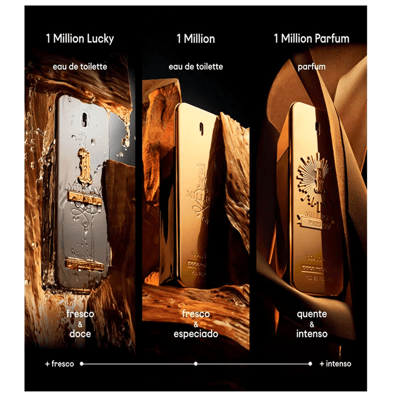 Paco Rabanne - One Million Eau de Toilette - Perfume Masculino 50ml