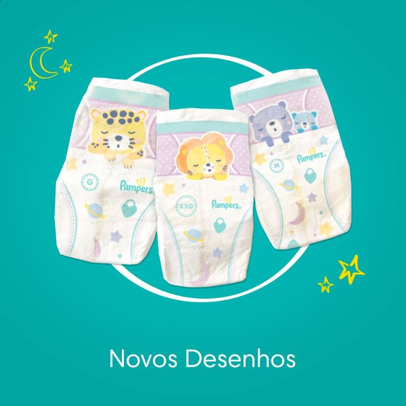 Fralda Pampers Pants Ajuste Total Topíssima Tamanho XXG - 120 Unidades