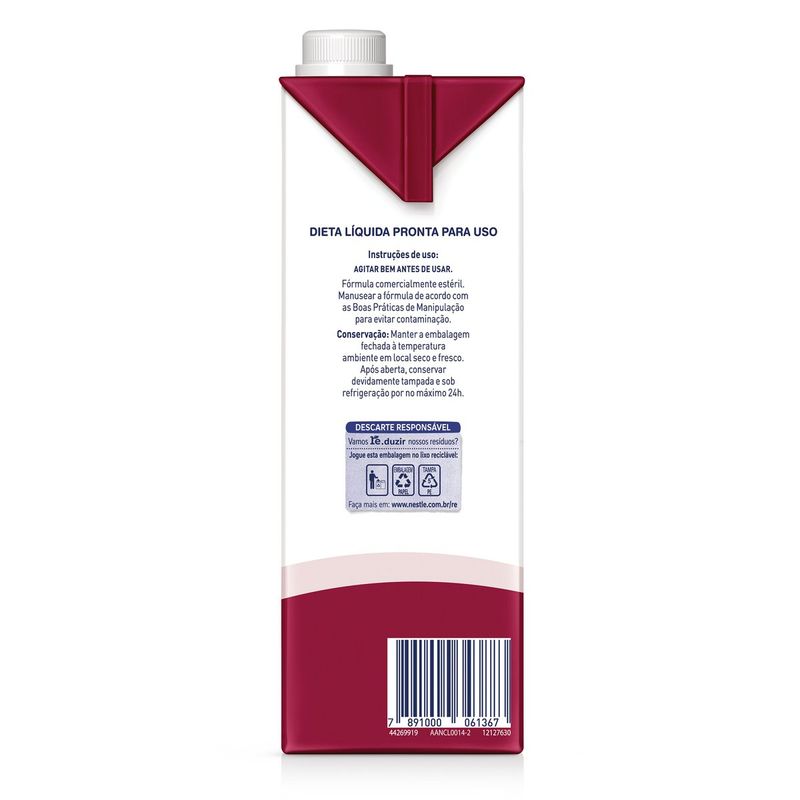 Isosource Soya - Nutrição Enteral e Oral Sabor Baunilha - 1L