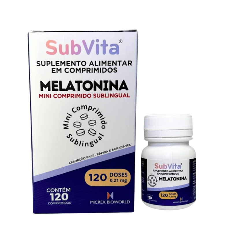 Subvita - Melatonina - 120 Mini Comprimidos