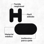 Kit Fita Bucal Oval e H Micrex-BioWorld - 5 Unidades de Cada