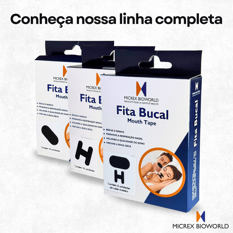 Fita Bucal Oval Micrex-BioWorld - 10 Unidades